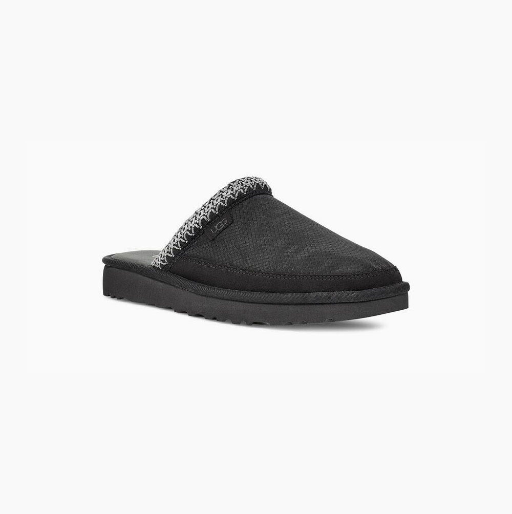 UGG Tasman Slip-On ULD Mono - Tøfler Herre - Svart (NO-J052)